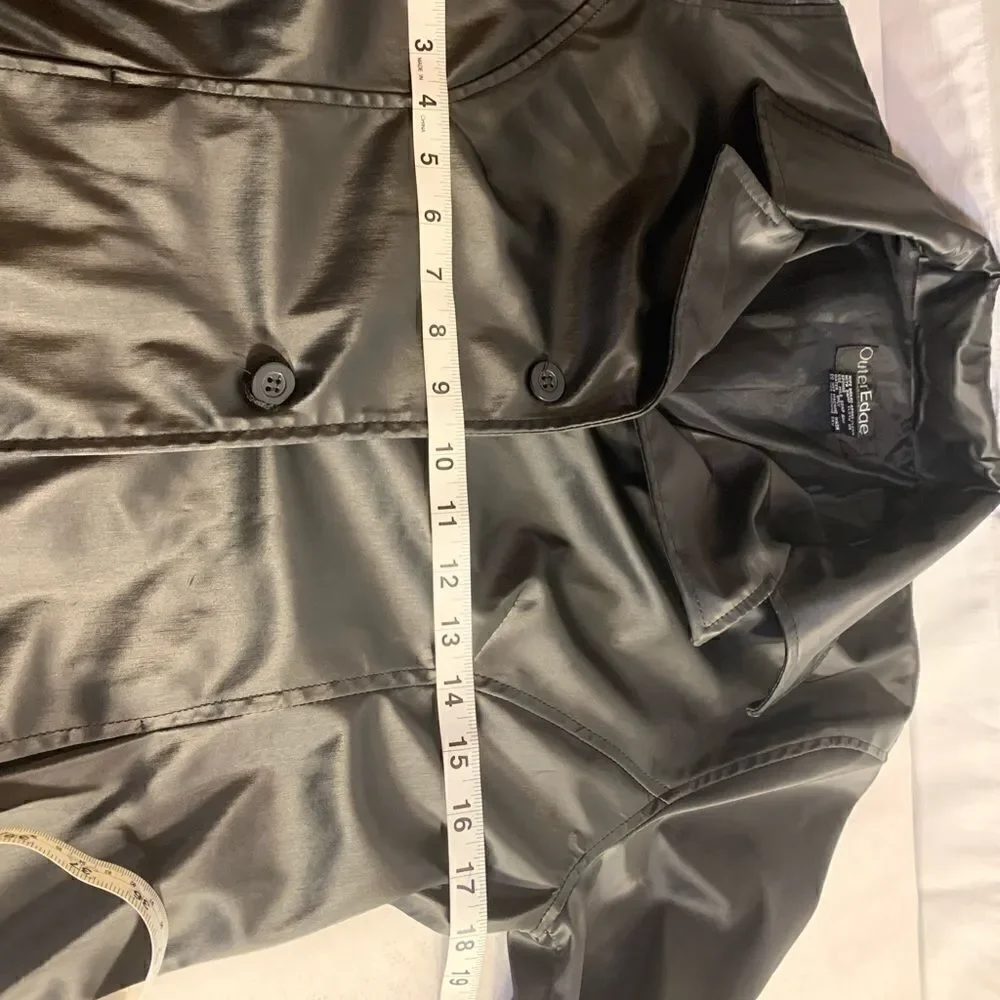 Outer edge women’s black button jacket - Picture 7 of 9